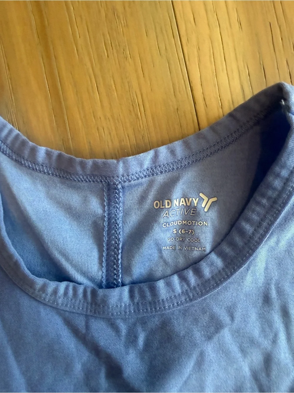 Old Navy Light Blue Kids Tank Top - Scoop Neck